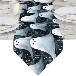 Halloween Ghosts Pattern Briefcases for Men Crossbody Bags Laptop Carrying Case Messenger Bag for 15" Laptops and Under