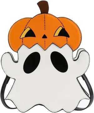 Halloween Purse Novelty Pumpkin Crossbody Bag Cute Ghost Messenger Bag Trick or Treat Bag Halloween Gifts Accessories