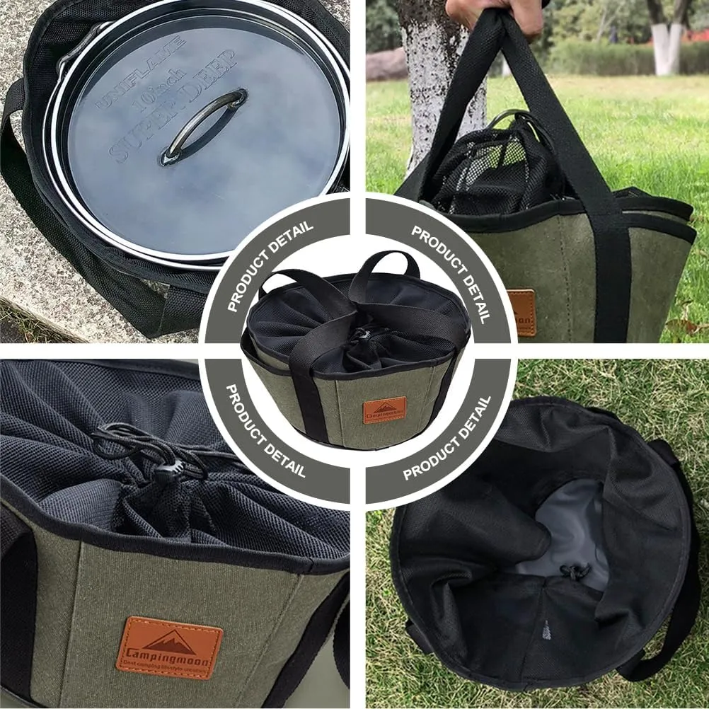 HANABASS 2pcs Storage Bag Camping Oven Carry Bag Oven Tote Storage Pouch Oven Carry Bag Camping