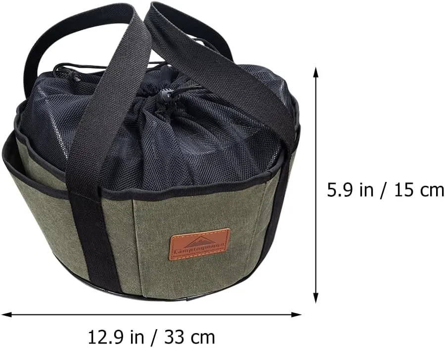 HANABASS 2pcs Storage Bag Camping Oven Carry Bag Oven Tote Storage Pouch Oven Carry Bag Camping