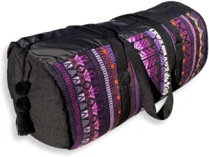 Handmade Guatemalan Carry-On Duffel Bags (Tribal Purple, Large)