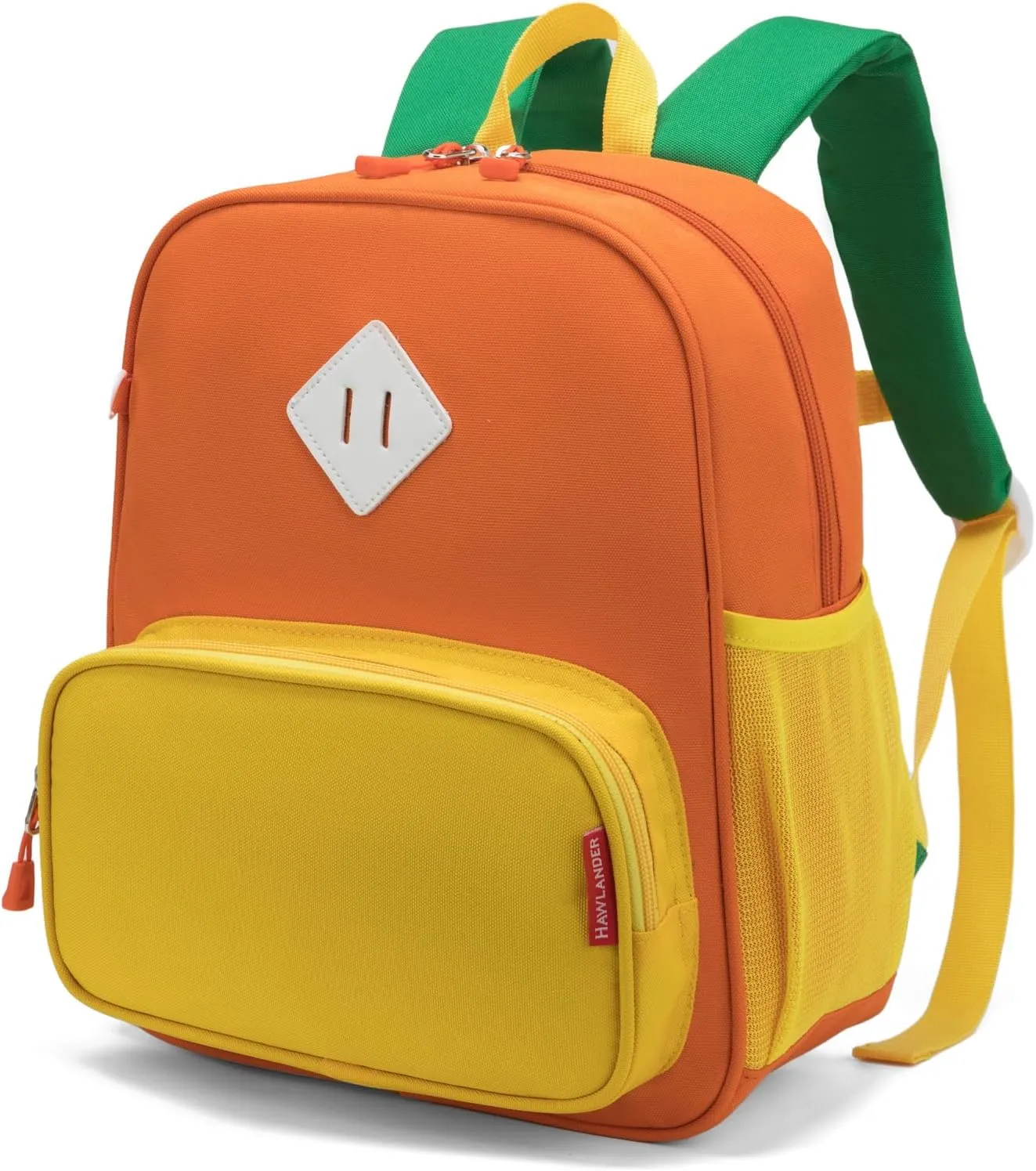 HawLander Preschool Kids Backpack, 12 inch Toddler Backpacks for Boys with Chest Strap