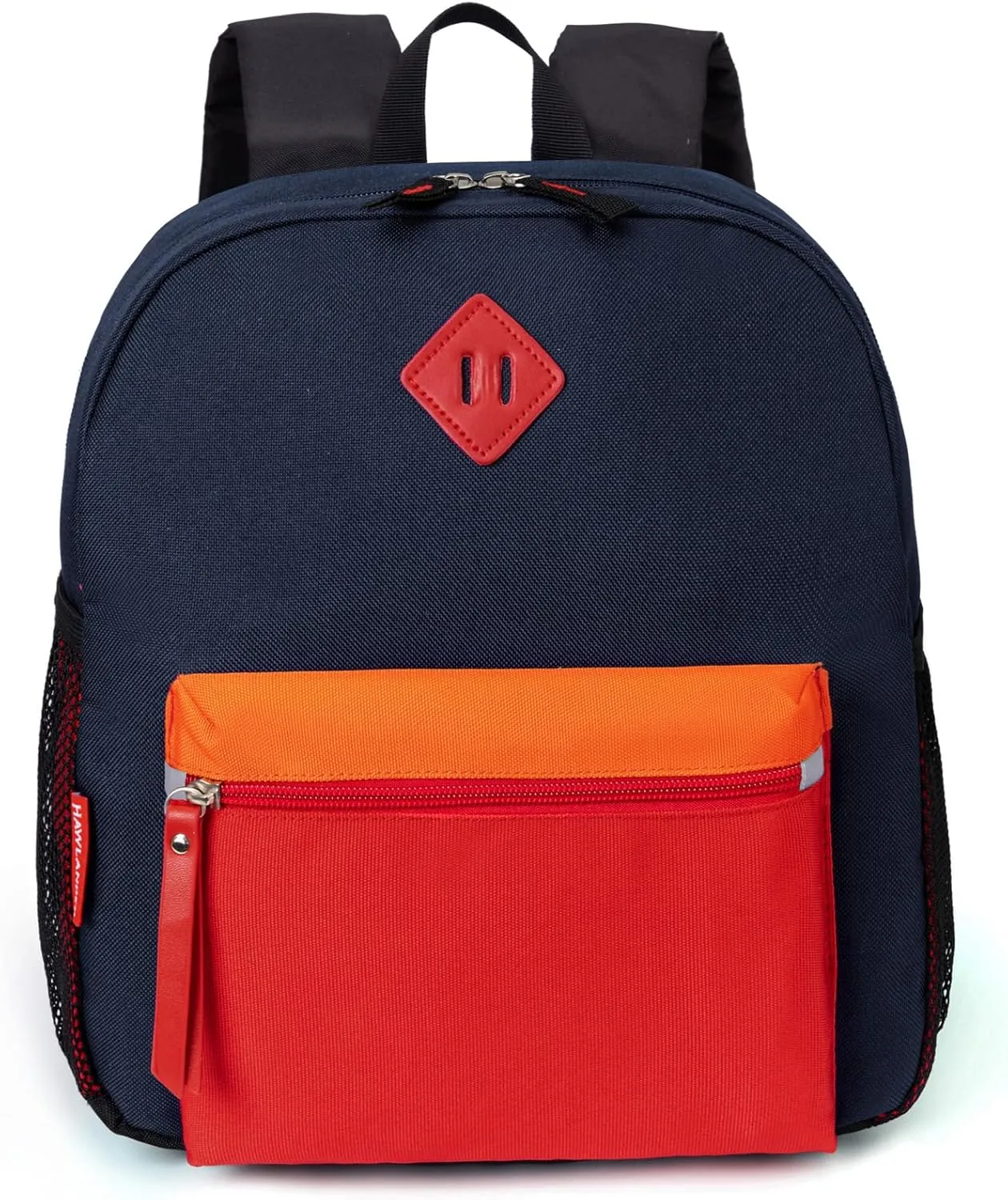 HawLander Preschool Kids Backpack, 12 inch Toddler Backpacks for Boys with Chest Strap