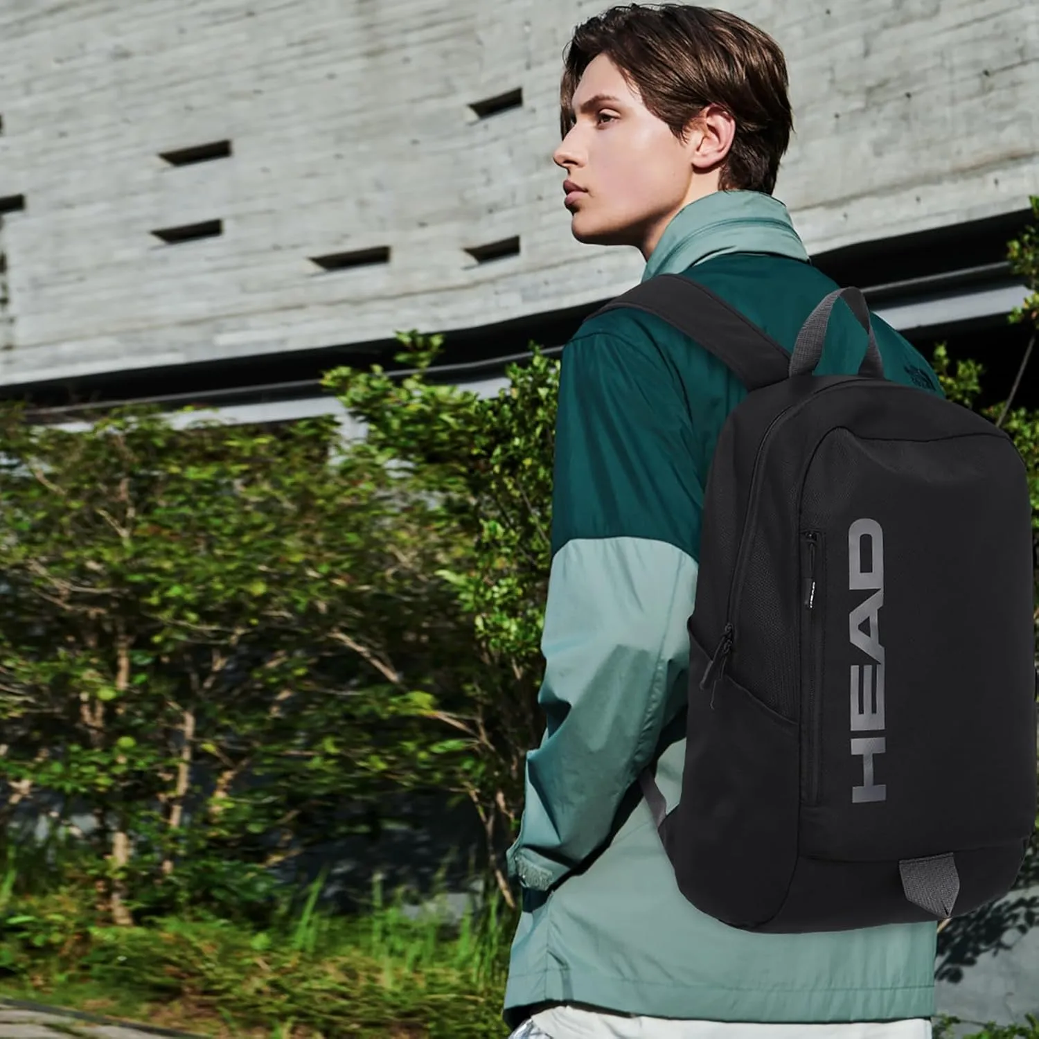 HEAD Waterproof Gym Backpack for Women & Men, Compact Sport Backpack for Gym/Fitness/Work/Daily, College Laptop Bag for 15.6 inch Notebook