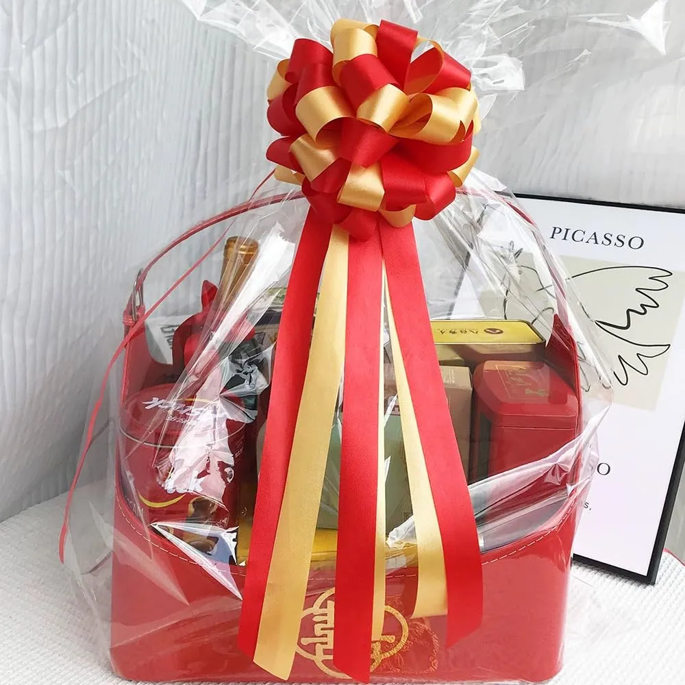 Heat Shrink Wrap Bags 100Pcs 14x20 Inches Professional Grade POF Heat Shrink Wrap is Used to Store Wrap Embellished, Gift Baskets, Shoes, Jars, Industrial Grade PVC Shrink Wrap Bags Transparent