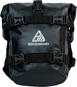 Heavy Duty Dry Bag - Waterproof Tail Bag for Motorcycle Camping Gear, 6-8L Storage, Rear Rack Trunk Motor Accessory