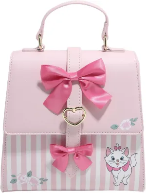 Her Universe Disney The Aristocats Marie Bows Stripe Crossbody Bag PINK NONE