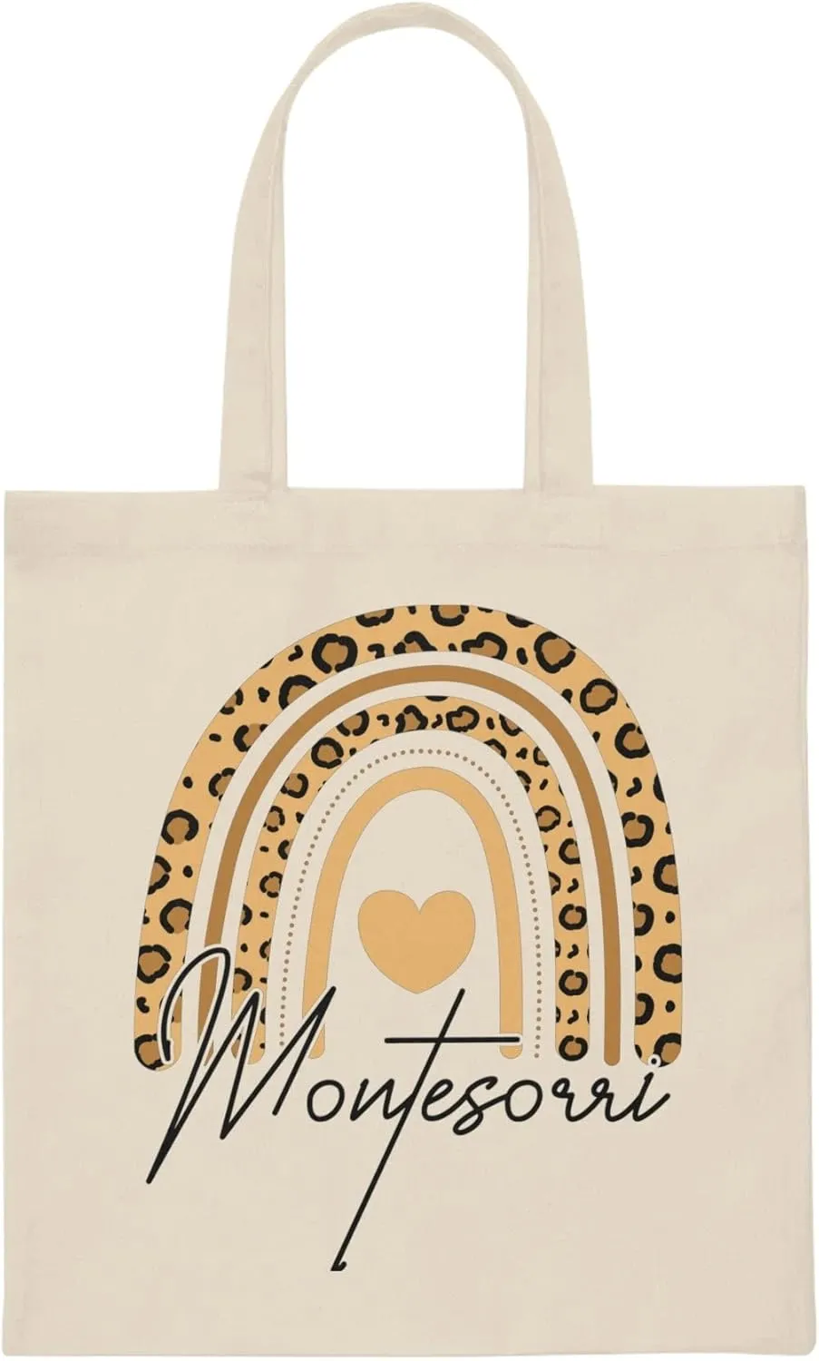 Hilarious Daycare Teachers Appreciation Rainbows Graphic Humorous Kindergarten Advisers Illustration Puns Canvas Tote Bag