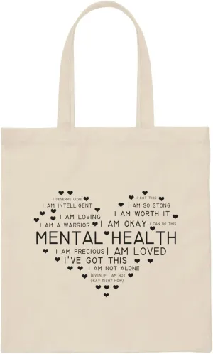Hilarious Recognizing Psychiatric Brain Thinking Abnormality Humorous Intellectual Disorders Sick Psychiatry Canvas Tote Bag