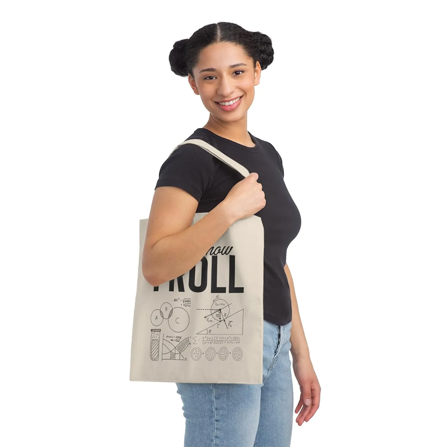 Hilarious Scientific Methods Mathematics Equations Lover Humorous Amusing Humor Comical Astrophysics Lover Canvas Tote Bag