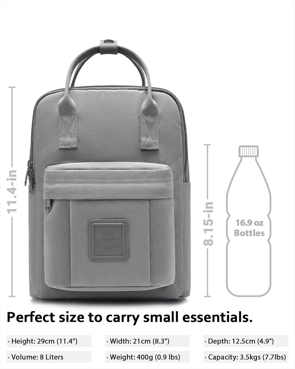 HotStyle BESTIE Mini Backpack Purse, Multiple Colors and Patterns, Small Sized