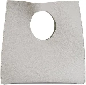 HOXIS Vintage Minimalist Style Soft Pu Leather Handbag Clutch Small Tote