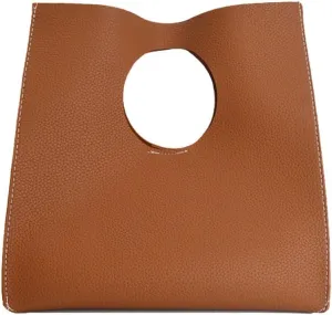 HOXIS Vintage Minimalist Style Soft Pu Leather Handbag Clutch Small Tote
