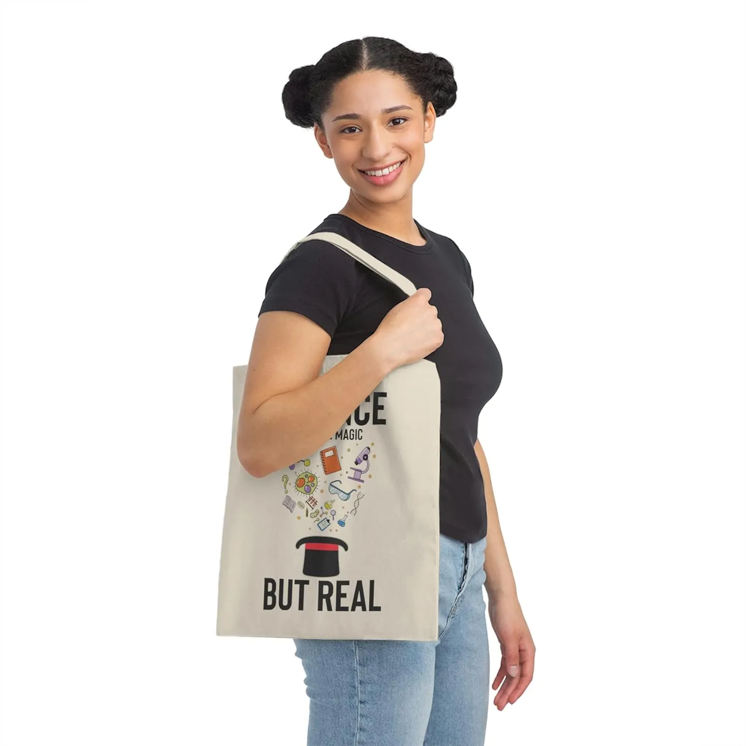 Humorous Chemical Molecule Compounds Elements Enthusiast Hilarious Biochemist Biochemistry Inorganic Lover Canvas Tote Bag