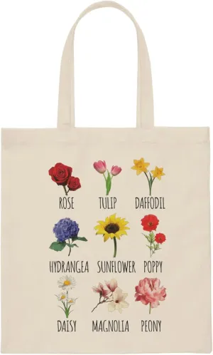 Humorous Planting Illustration Leaves Definition Gardening Hilarious Agriculturists Graphic Plant Flowers Canvas Tote Bag