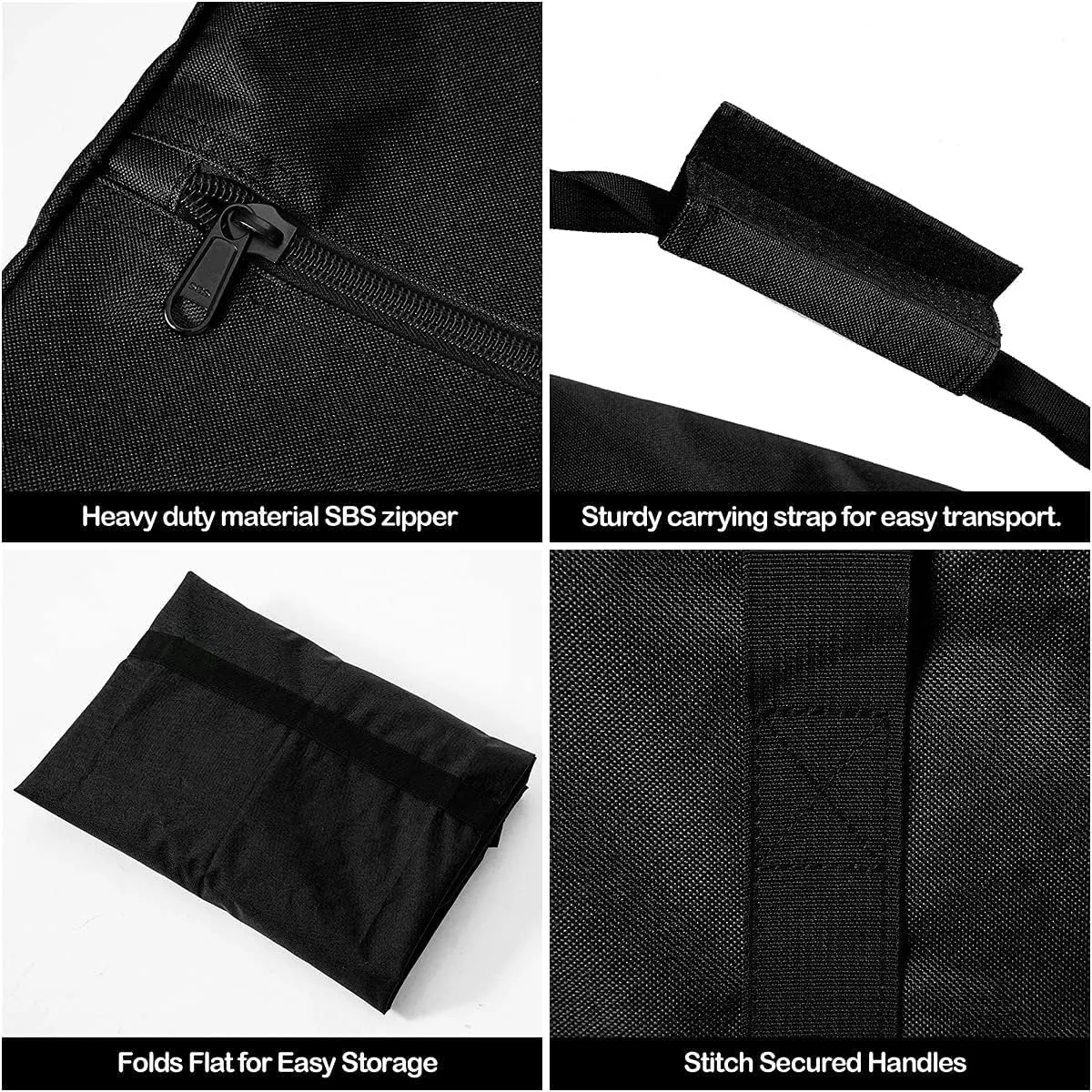 INFANZIA Duffel Travel Sports Equipment Bag, Long Luggage Bag with Upgrade Zipper Water Resistant, Extra Large Foldable Storage Bag for Camping, Tent, Tripod, Fishing(45x12x13 inch,1PCS)