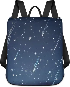 Intense Starry Sky Anti-Theft Rucksack Fashion Backpack Travel Shoulder Bag Lightweight Waterproof Daypack Casual Backpacks For Women Men