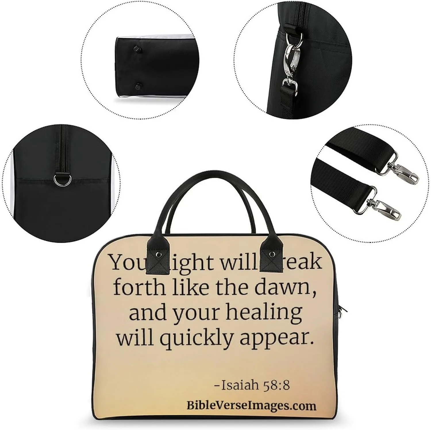 ISA IAH Travel Handbag with A Large Capacity Design That Can Be Reused