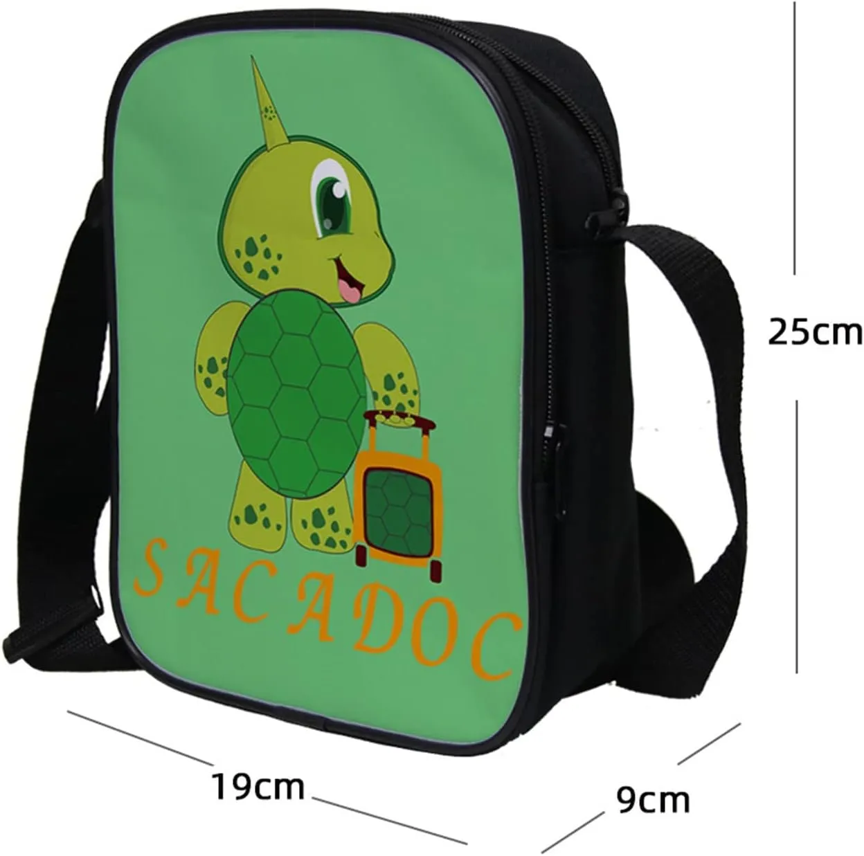 ISaikoy Anime Ciel Phantomhive Cross body Bag Sebastian Handbag Satchel Shoulder Bag Sling Bag B5