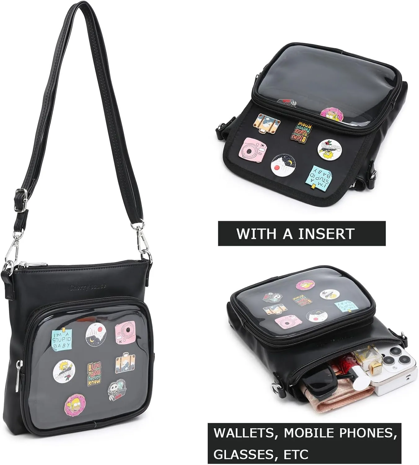 Ita Bag Crossbody Bag Mini Small Purse Shoulder Bags for Anime Display