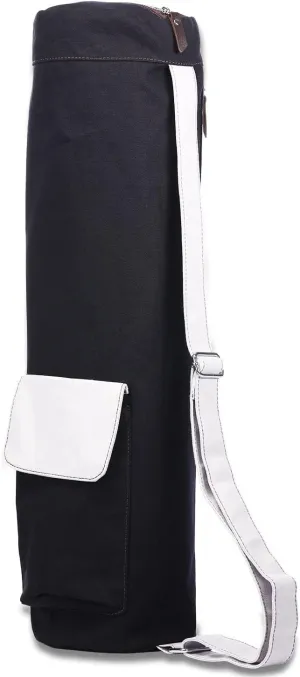 IUGA Yoga Mat Bag with Large Side Pocket & Inner Zipper Pocket Yoga Bag for Mat Yoga Bags and Carriers Fits All Your Stuff