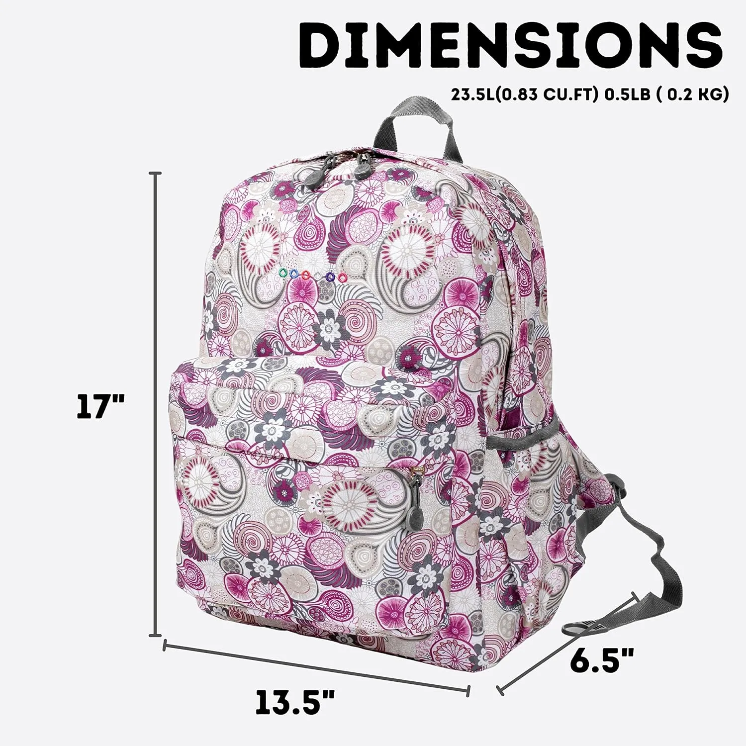 J World New York Oz Backpack, Lemon, One Size