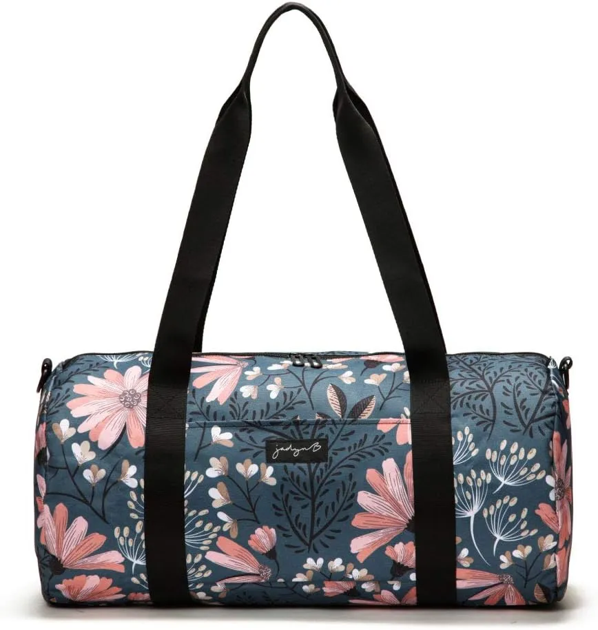 Jadyn 19” Barrel Womens Duffel/Gym/Weekender Bag (Navy Floral)
