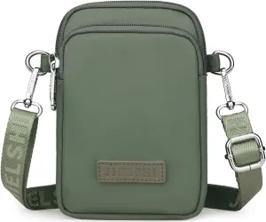 JANKS Small Crossbody Bag for Women Mini Cell Phone Bag Travel Pouch Wallet Purses Adjustable Over Shoulder Strap