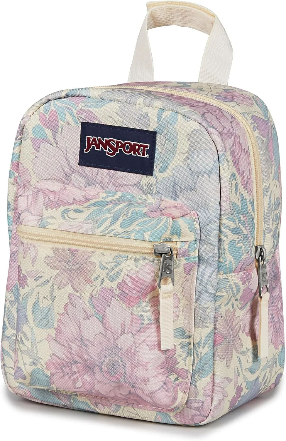 JanSport Big Break Insulated Lunch Bag - Small Soft-Sided Cooler Ideal for Class, Work, or Meal Prep, Faded Tapestry