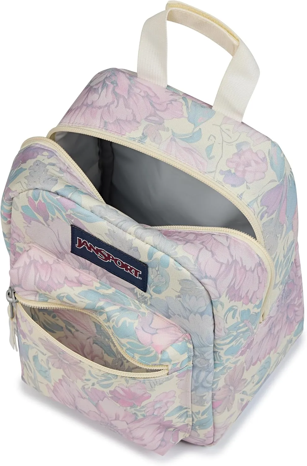 JanSport Big Break Insulated Lunch Bag - Small Soft-Sided Cooler Ideal for Class, Work, or Meal Prep, Faded Tapestry