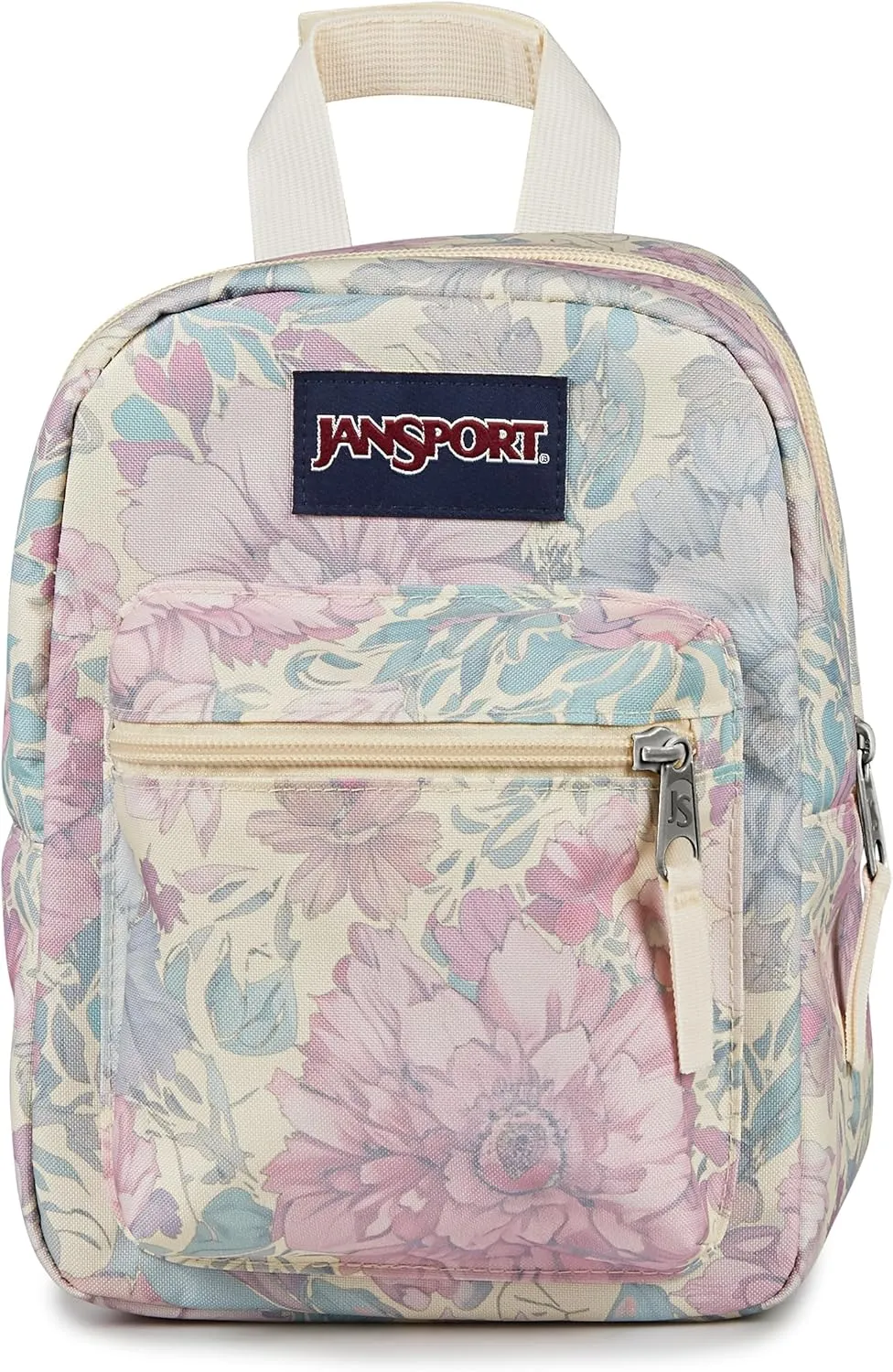 JanSport Big Break Insulated Lunch Bag - Small Soft-Sided Cooler Ideal for Class, Work, or Meal Prep, Faded Tapestry