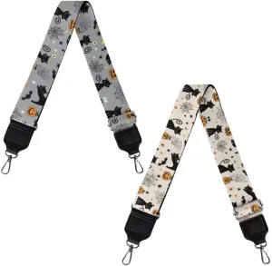 Jeiento Replacement Shoulder Strap,2 Piece Set Guitar Style Handbag Crossbody Strap Adjustable Guitar Straps for Women Girls