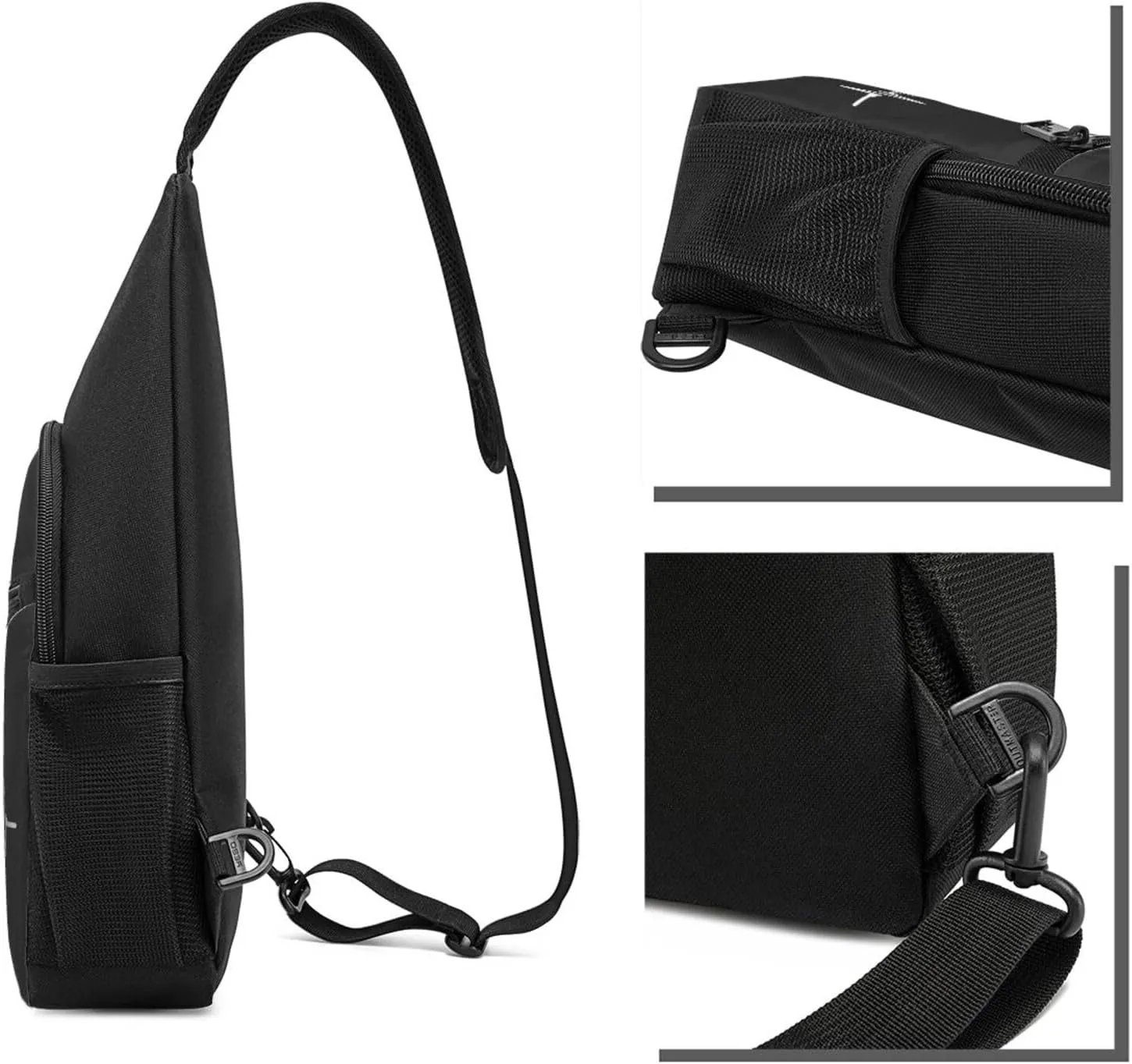 Jiu Jitsu Heartbeat-BJJ Pulse Crossbody Bags Adjustable Leisure Travel Crossbody Shoulder Bag Unisex