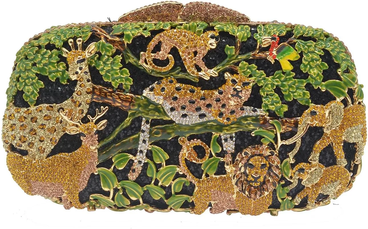 Jungle Luxury Exquisite Animal Pattern Bag Animal Print-inspired Bag