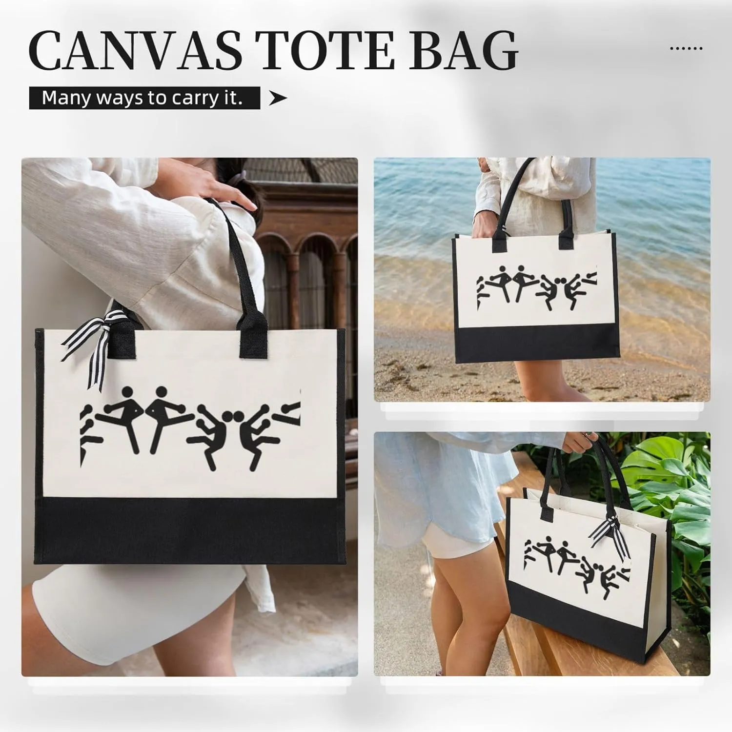 Kickboxing Wedding Bag For Bridal Women’s Canvas Splicing Gift Handbag-Hot Stamping Make Up Pouch Canvas