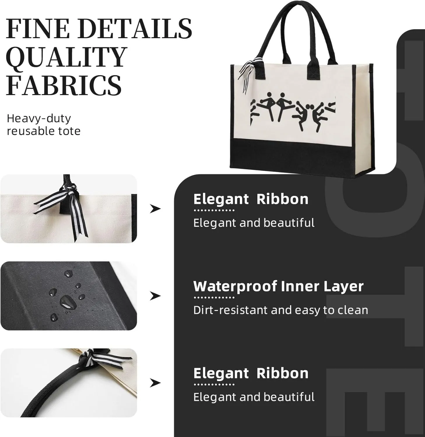Kickboxing Wedding Bag For Bridal Women’s Canvas Splicing Gift Handbag-Hot Stamping Make Up Pouch Canvas