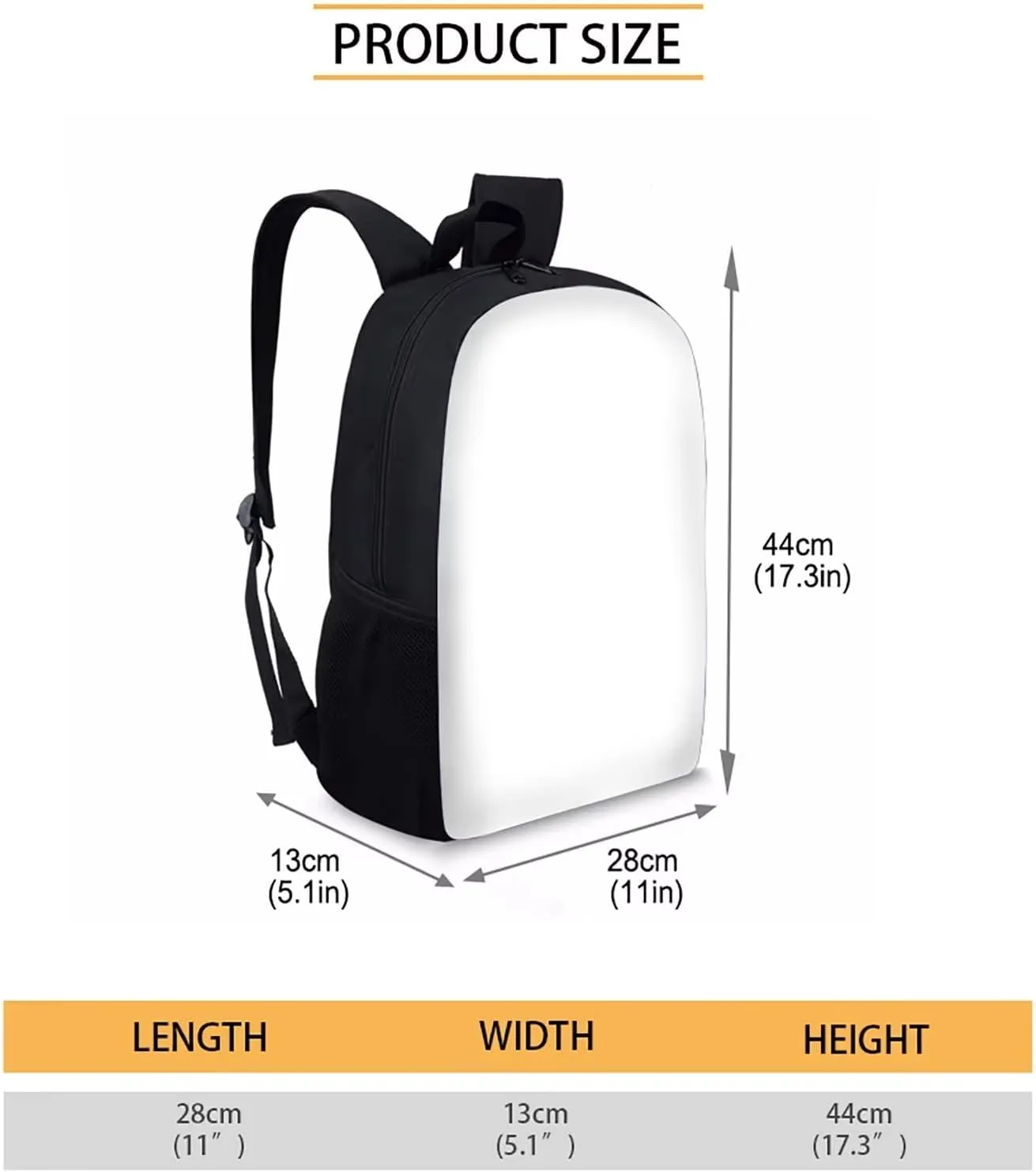 Kids Novelty Animal Backpack and Lunch Box for Boys Girls Student Lightweight 17 Inch School Addax Backpack with Lunch Bag Pencil Case Kids Comfy Padded Black Large Bookbag