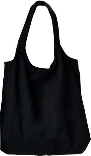 KIEKIECOO Canvas Tote Bag Black Aesthetic Personalized Custom Reusable Grocery Bags Floral Line Art Shopping Shoulder Bag