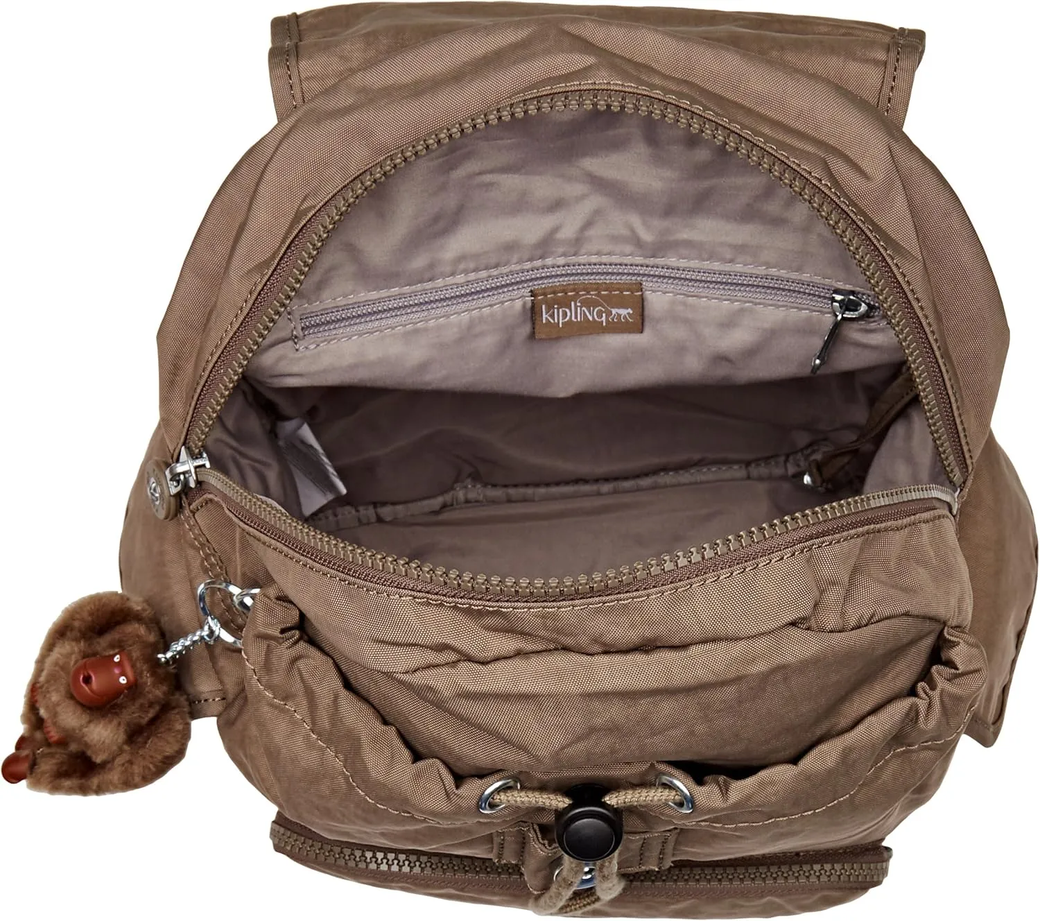 Kipling Backpacks, Brown (True Beige True Beige), One Size