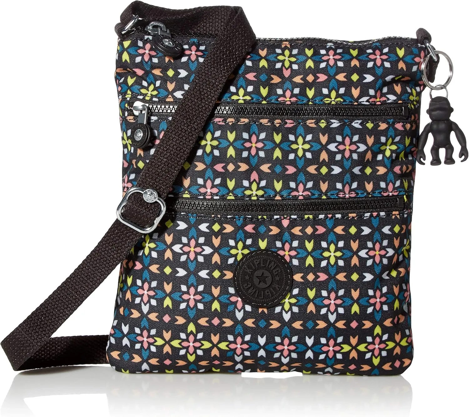 Kipling Women's Keiko Crossbody Mini Bag, Lightweight Adjustable Purse, Durable Shoulder Sling