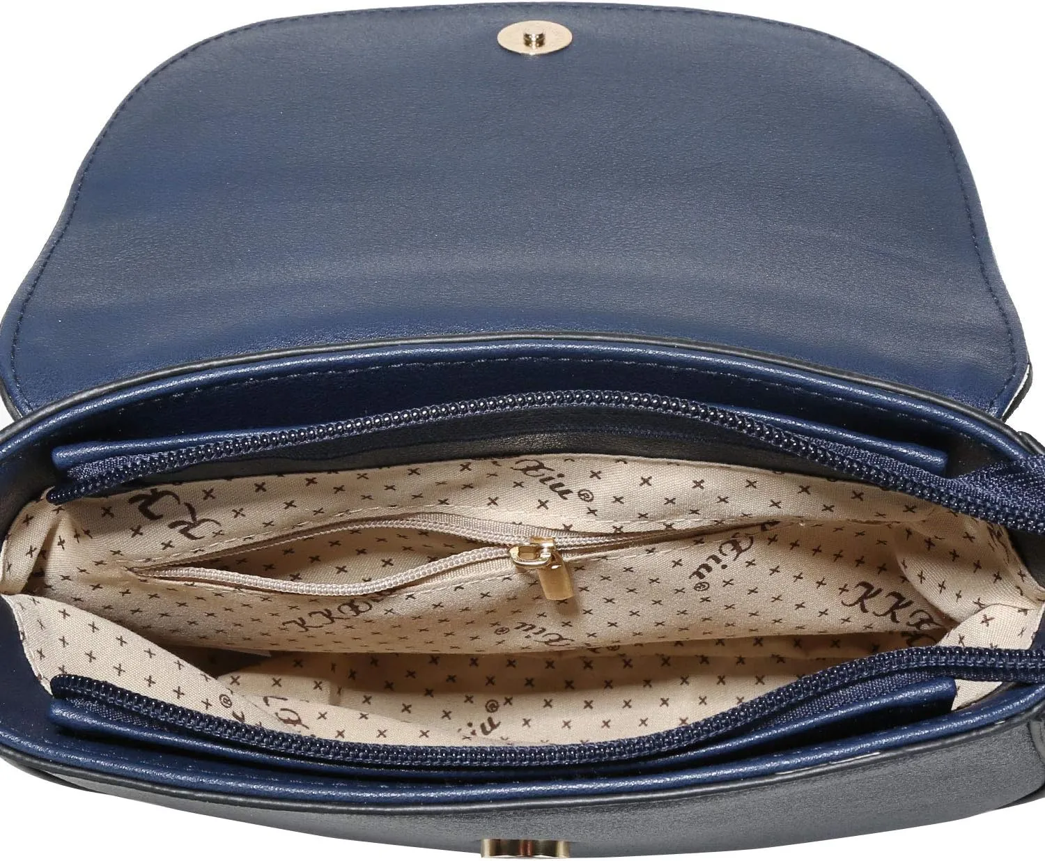 KKXIU Crossbody Bags for Women Hollow Purses with Adjustable Strap