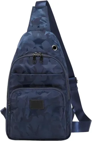 Lanola Men‘s Crossbody Sling Bag Single-shoulder Bag Chest Bag Outdoors Travel Hiking Chest Bag Daypack for Men