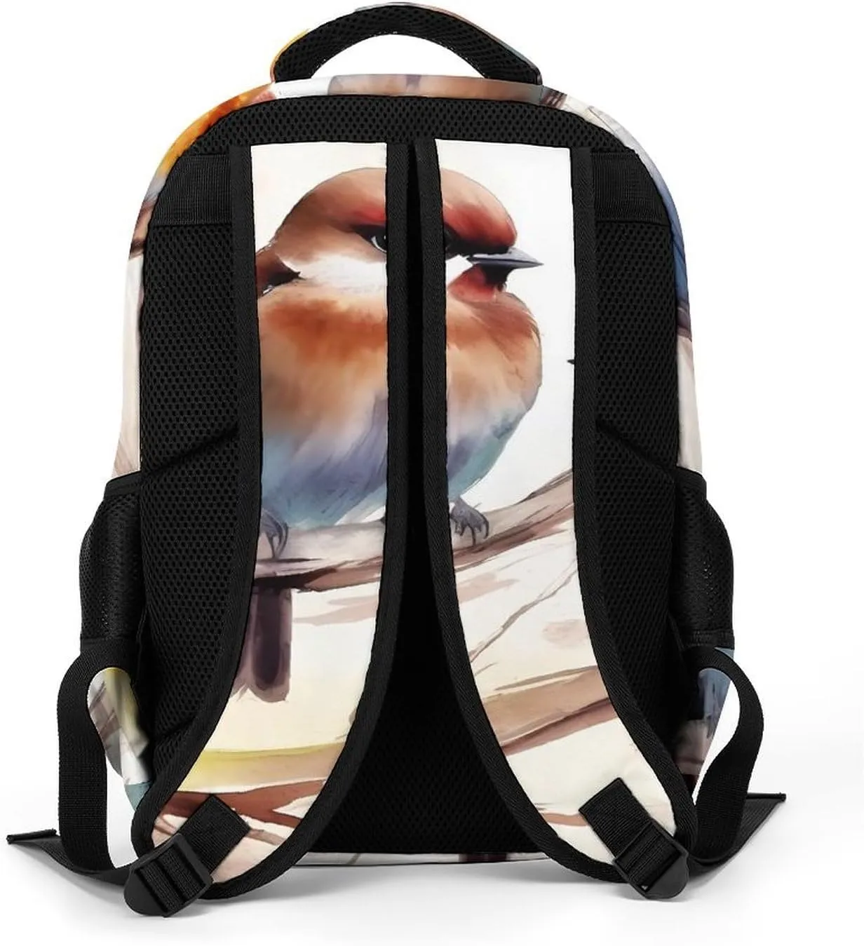 Laptop Backpack for Women Men Daypack Waterproof Birds Resting On Tree Branch Computer Bag Business Work Bag for Travel