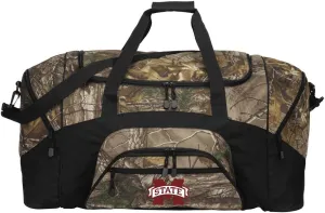 Large Camo Mississippi State Duffel Bag Suitcase Or Camo MSU Gym Bag