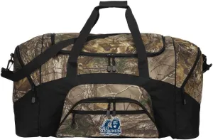 Large Camo Old Dominion University Duffel Bag Suitcase Or ODU Gym Bag