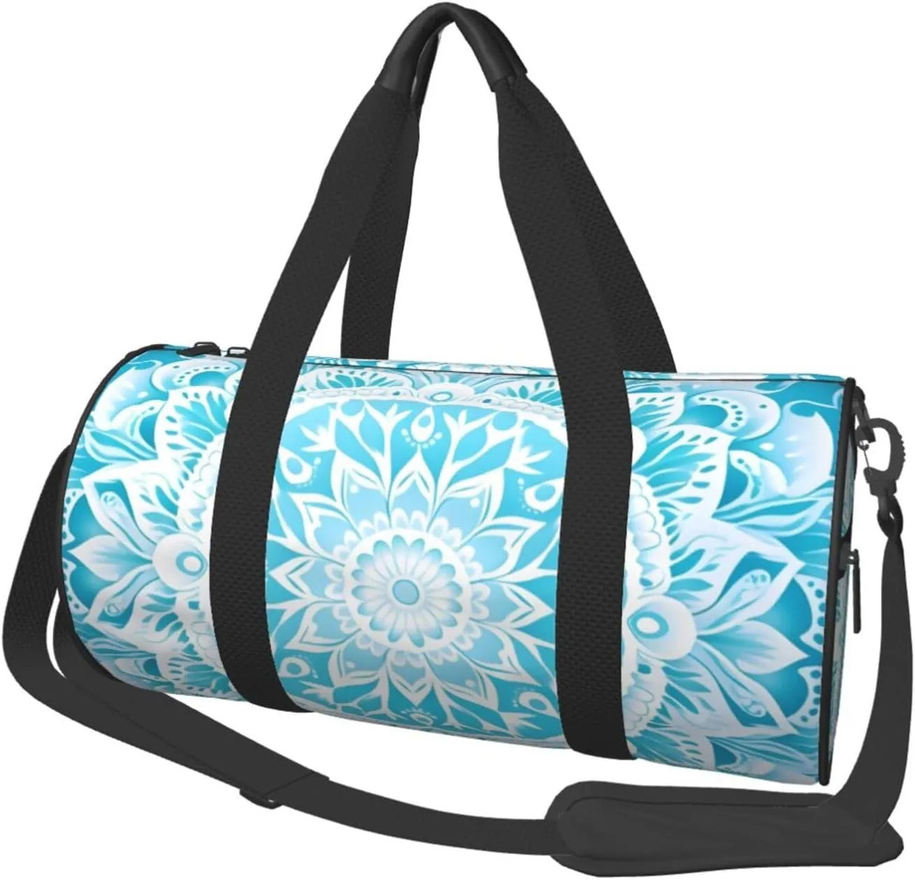Large Capacity Travel Bag Crystal Totem Travel Duffle Bag with Adjustable Strap Foldable Sports Gym Bag for Men Women Carry On Luggage Weekend Bag