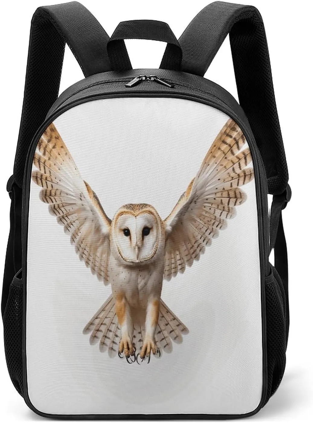 Lightweight Backpacks Cute Travel Bag Durable A Barn Owl Printing Small Travel Backpack For Women & Men