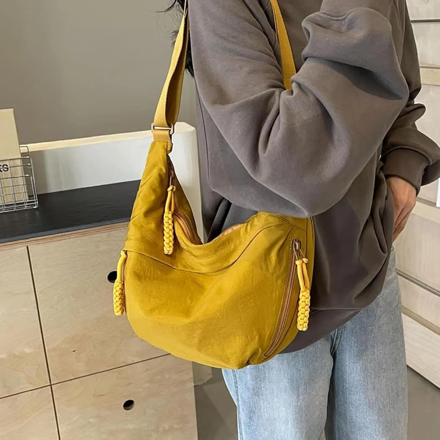 Limorence Crossbody Bag, Fashion Nylon Crossbody Suitable For Daily Use