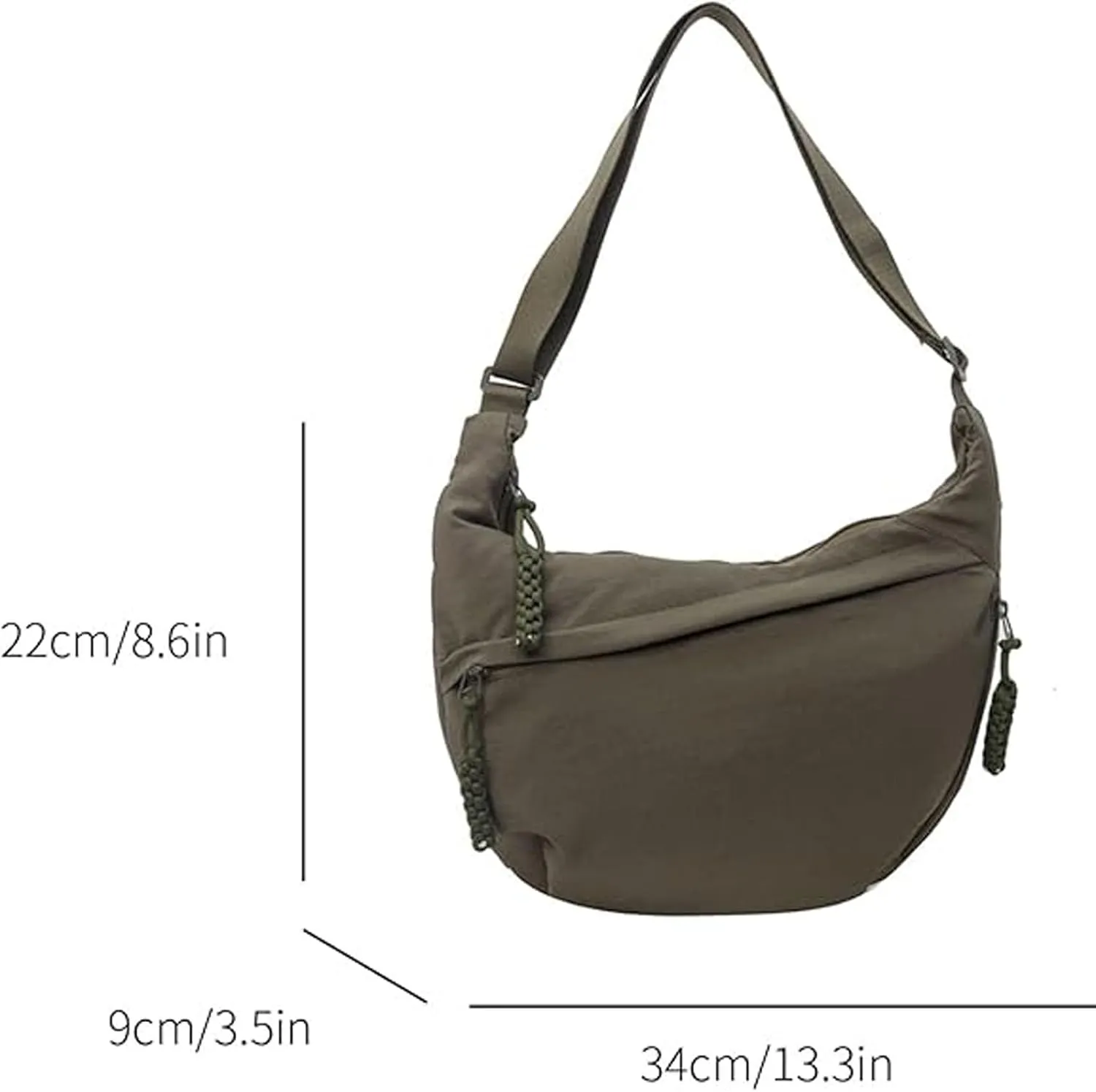 Limorence Crossbody Bag, Fashion Nylon Crossbody Suitable For Daily Use