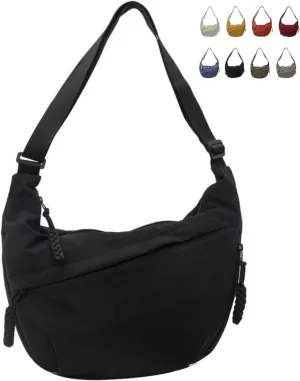 Limorence Women's Fashion Plain Color Nylon Crossbody Bag, Limorence Crossbody Bag, Inner Dumpling Bag Casual